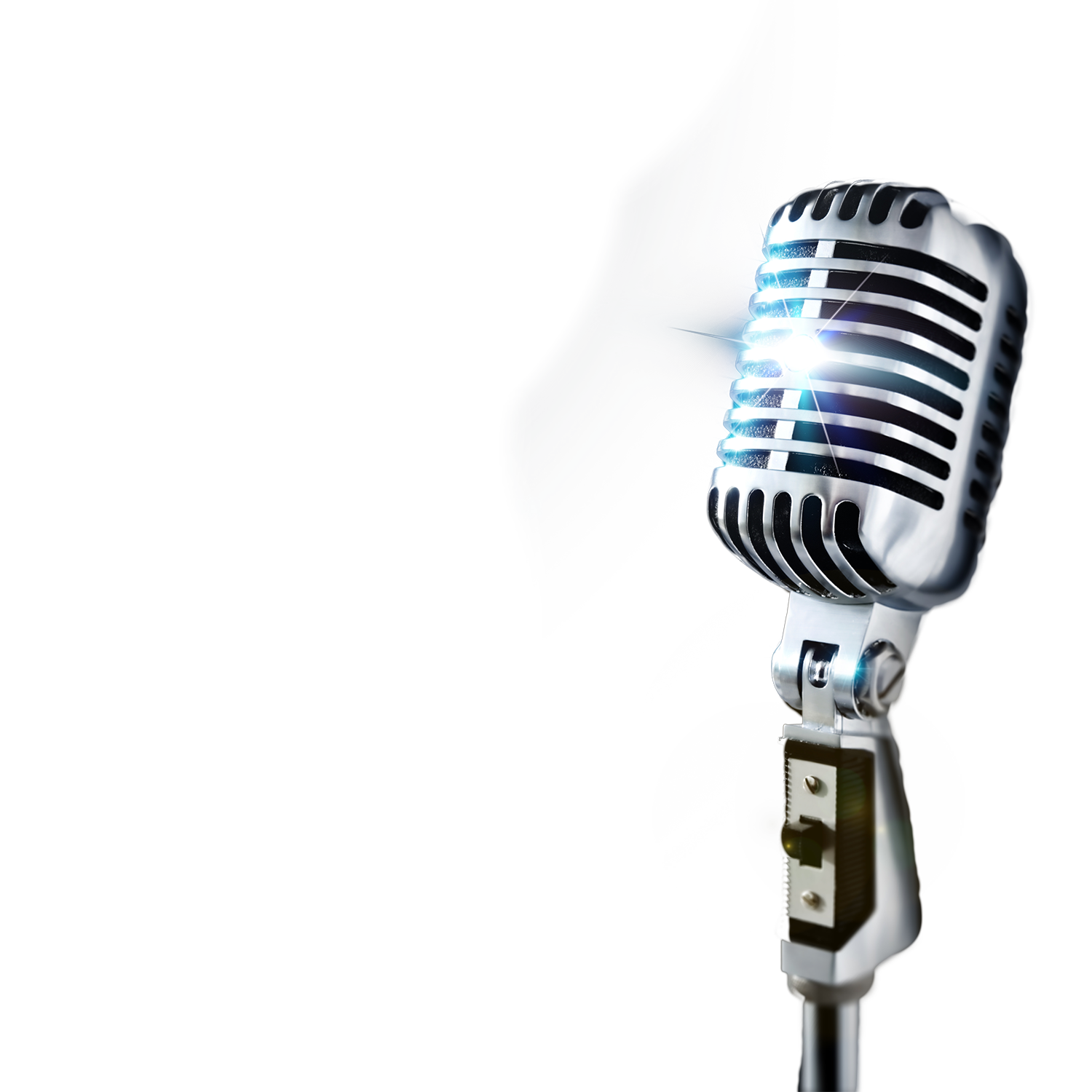 singer clipart microphone stand