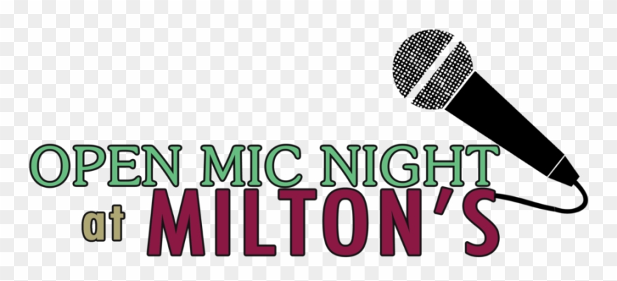 Karaoke clipart open mic night. Png download 