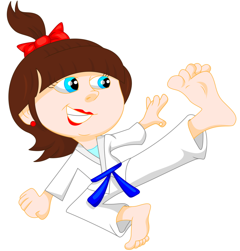 karate clipart chibi