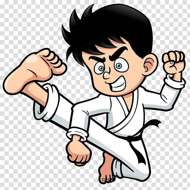 karate clipart hand