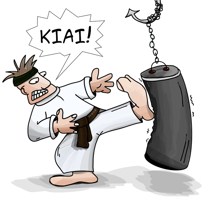 karate clipart karate person
