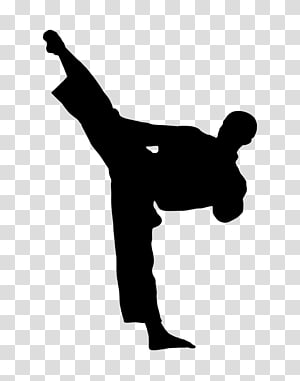 karate clipart kicker
