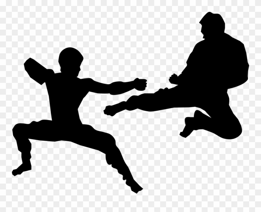 karate clipart kumite