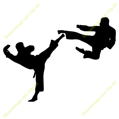 karate clipart mixed martial art