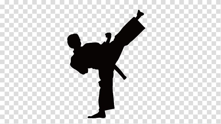Download Karate clipart silhouette, Karate silhouette Transparent ...