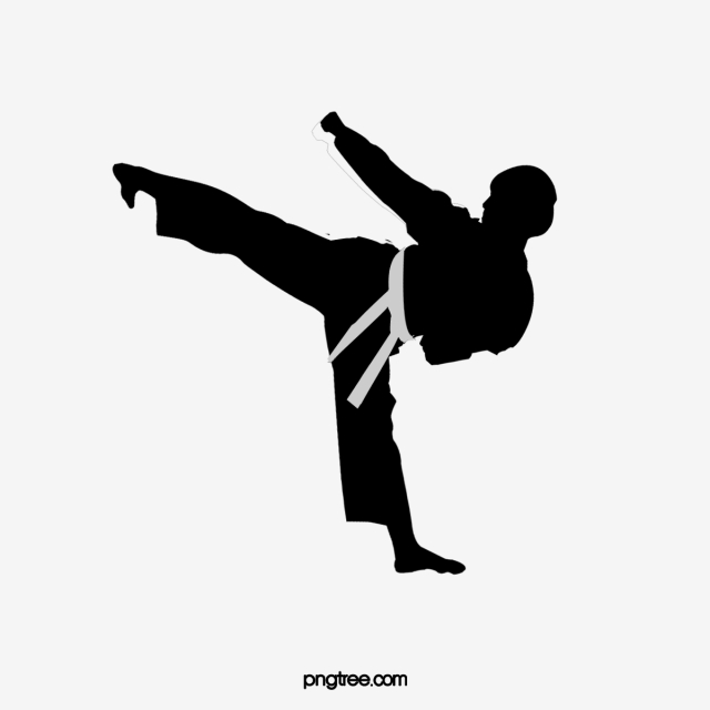 karate clipart sport figure