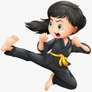 karate clipart stage fighting