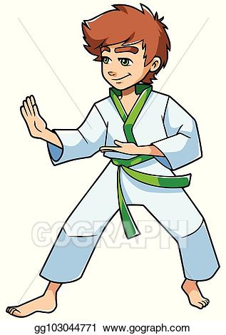 karate clipart stance