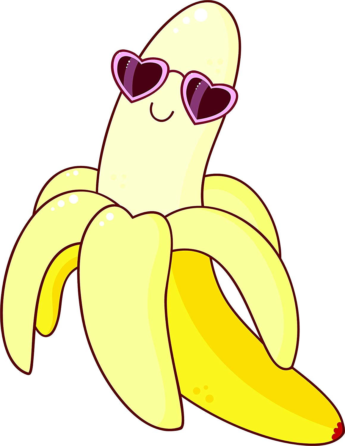 Kawaii clipart banana, Kawaii banana Transparent FREE for ...