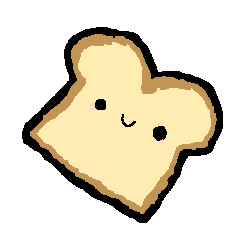 kawaii clipart bread