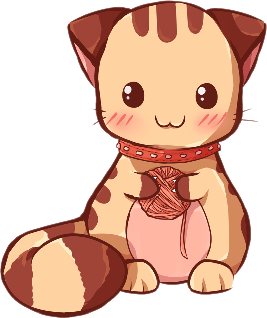 Cute Kawaii Cat Clip Art
