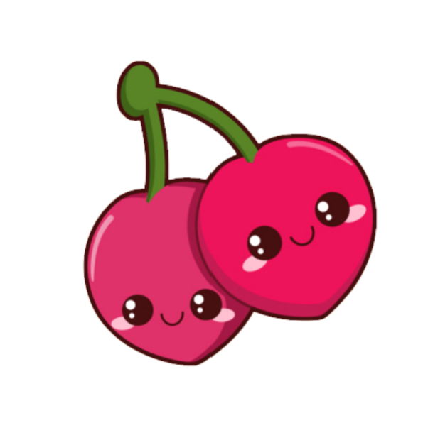 kawaii clipart cherry