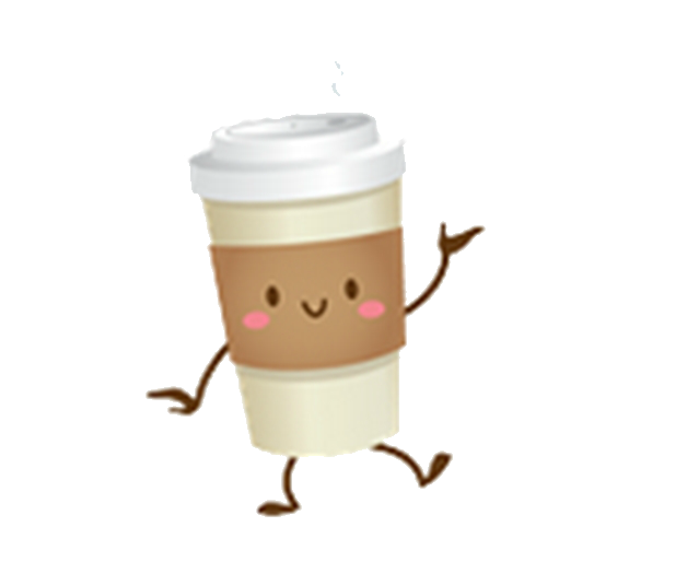 kawaii clipart coffee cup