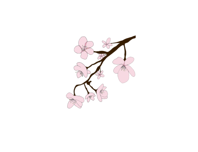 kawaii clipart flower