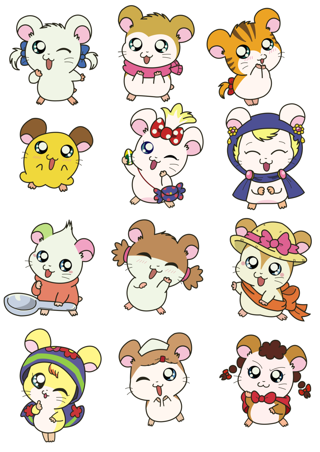 Kawaii clipart hamster, Kawaii hamster Transparent FREE for download on