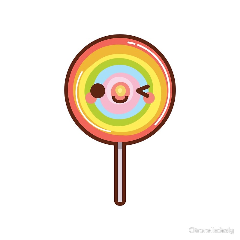 lollipop clipart kawaii
