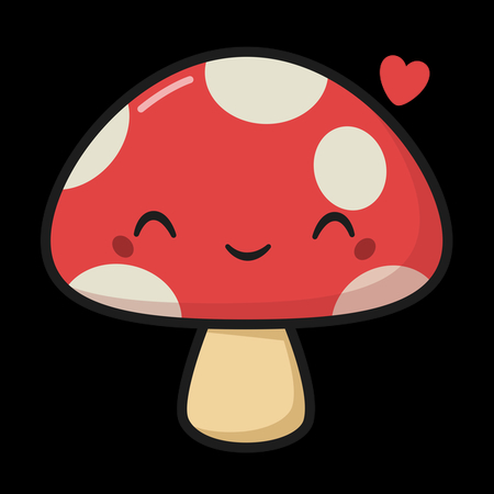 Images Of Kawaii Cute Mushroom Drawing