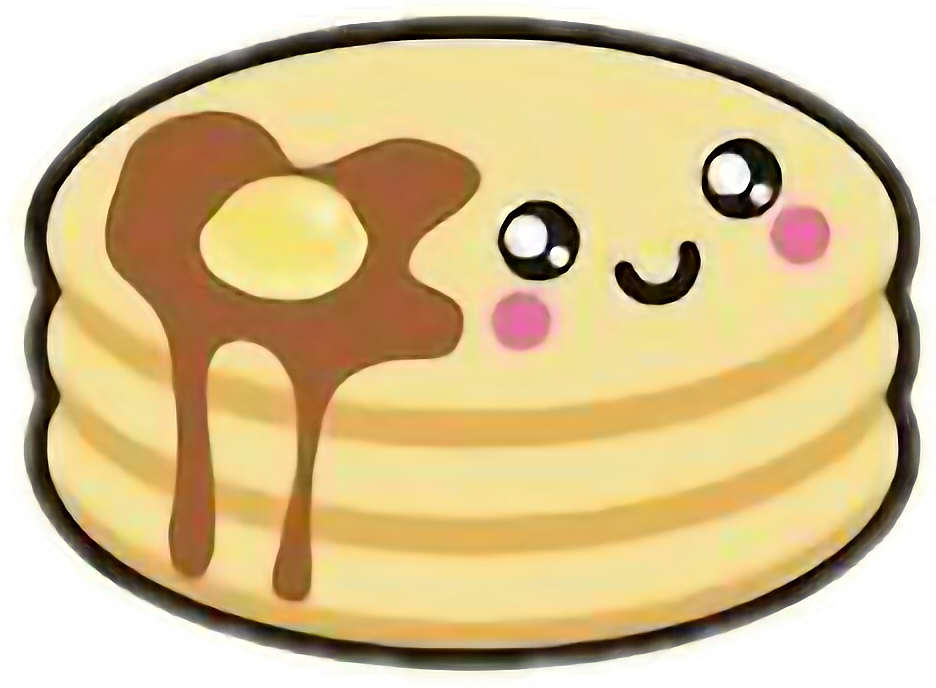 kawaii clipart pancake
