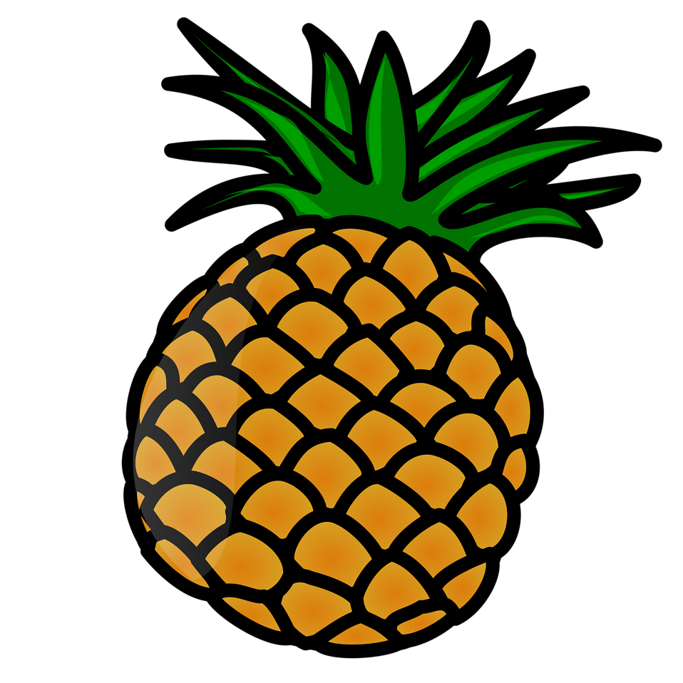 Pineapple transparent