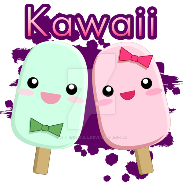 kawaii clipart popsicle