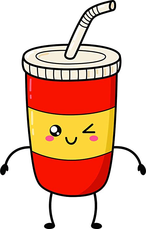 kawaii clipart soda