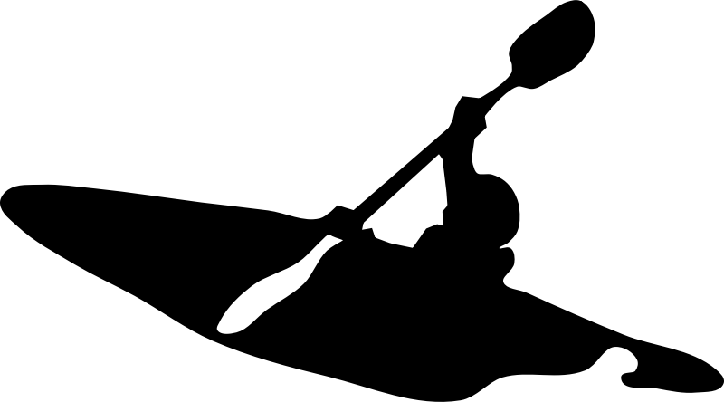Outdoor recreational services oars. Kayaking clipart adventure