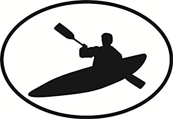 kayak clipart outline