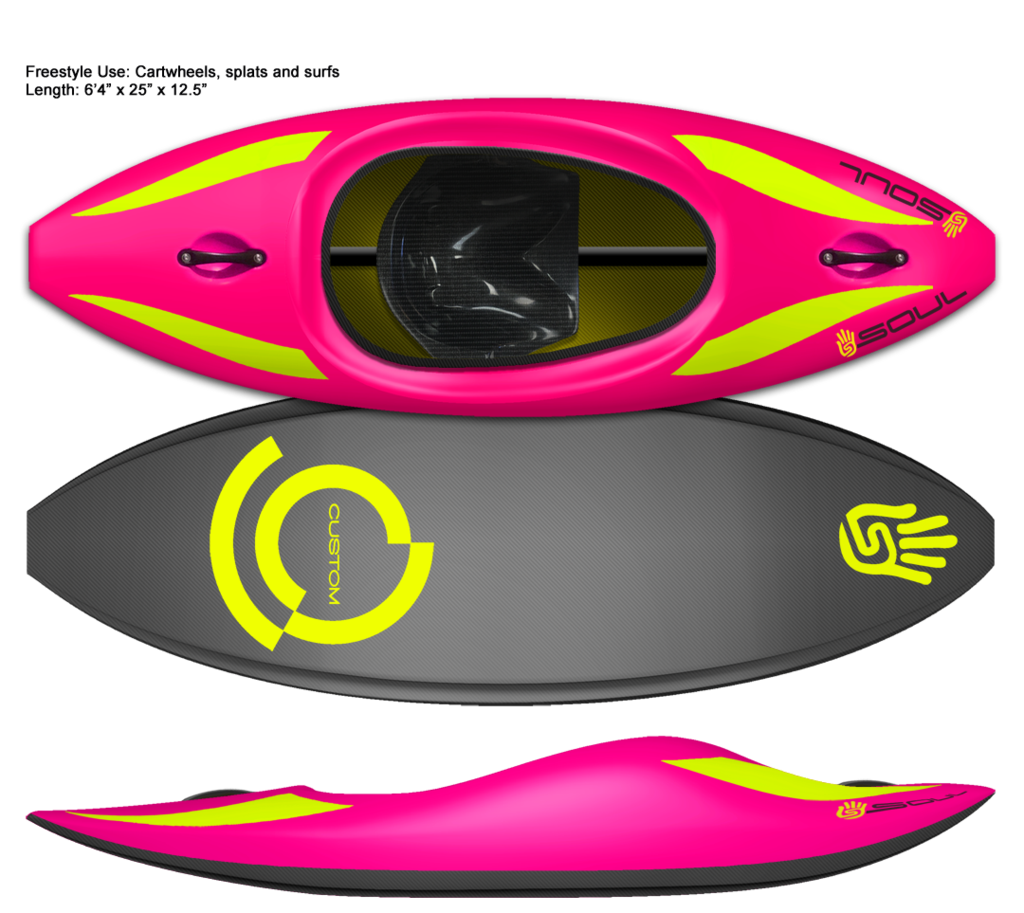 Custom kayaks soul waterman. Kayaking clipart recreation