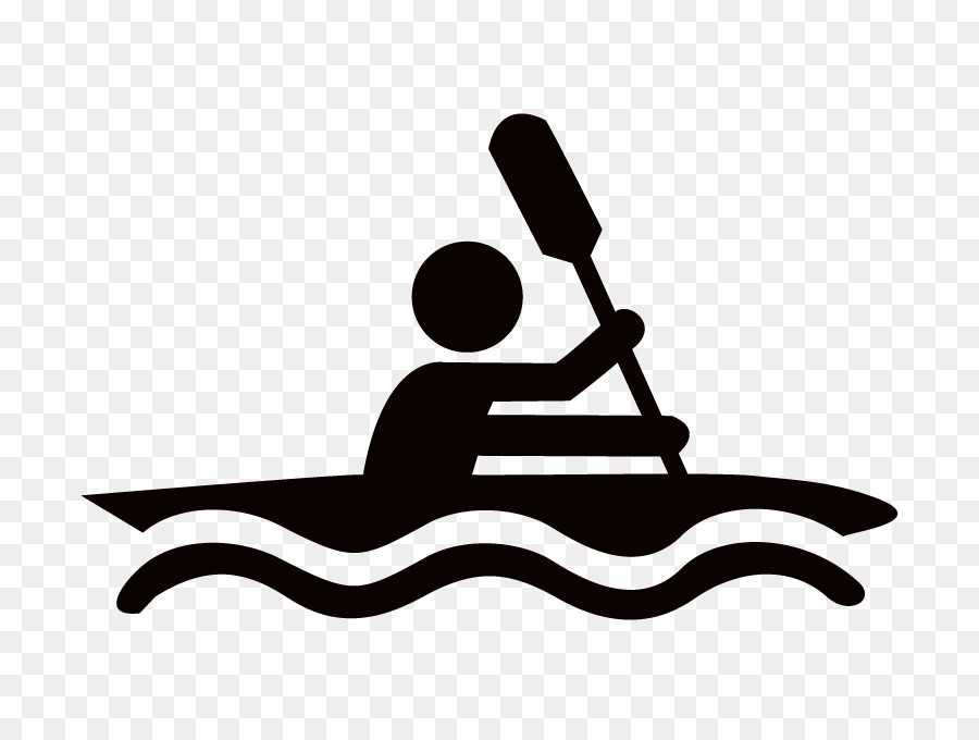 kayaking clipart sign