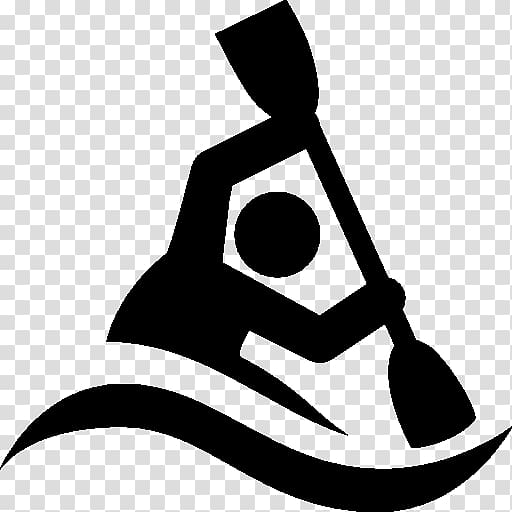 kayak clipart symbol