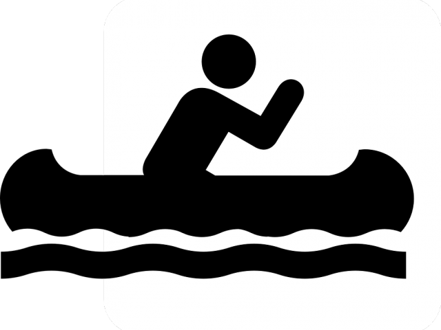 kayak clipart water activity
