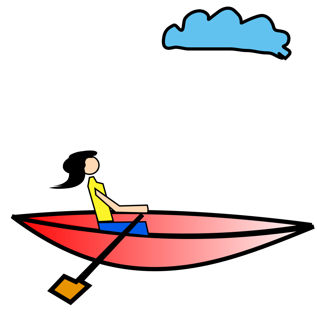 kayak clipart watersports