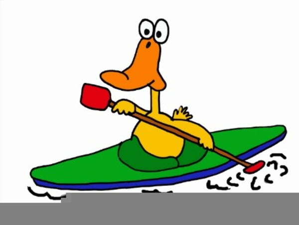 kayak clipart kayaker