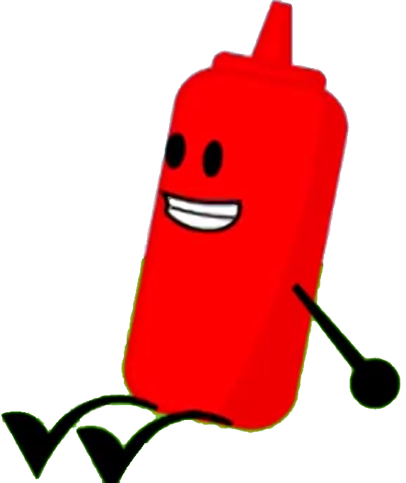 ketchup clipart bfdi