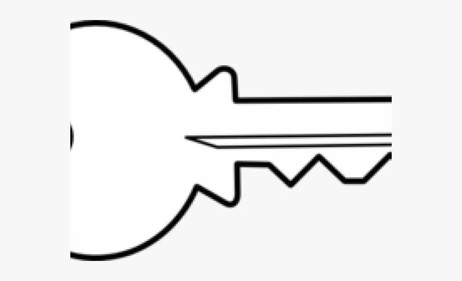 key clipart black and white