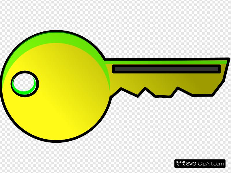 keys clipart green