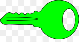 key clipart green