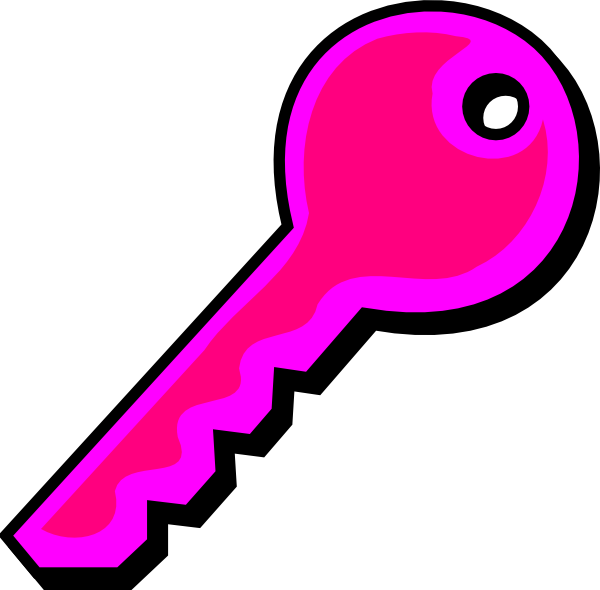 key clipart grey key
