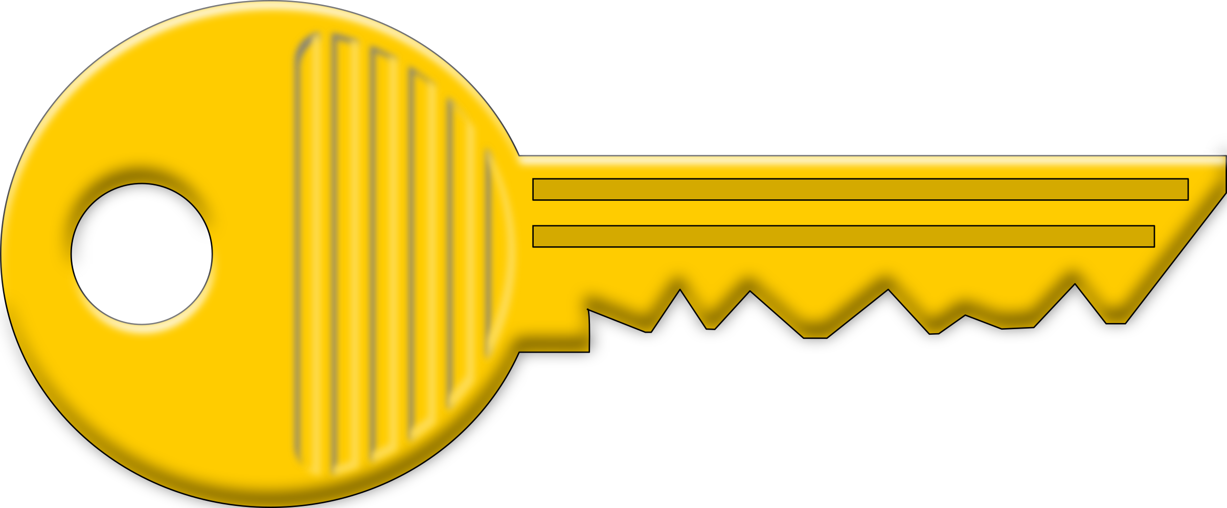clipart key large