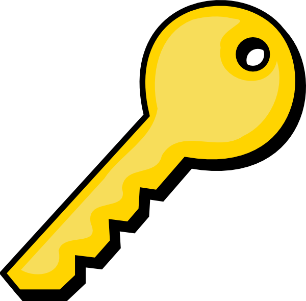 Free key pictures clipartix. Gold clipart cartoon