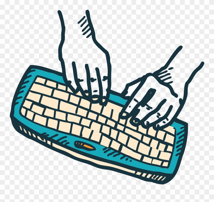 keyboard clipart animated computer