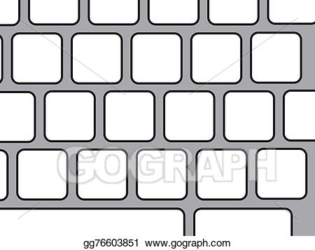 keyboard clipart blank