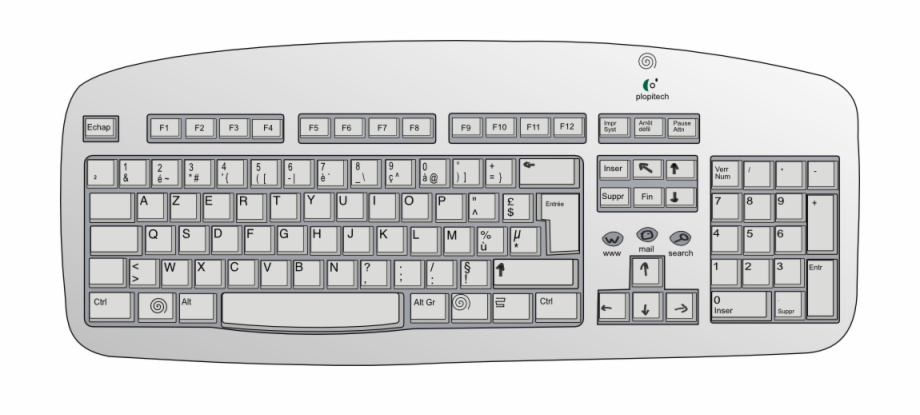 Typewriter keys png clip. Keyboard clipart computer keypad