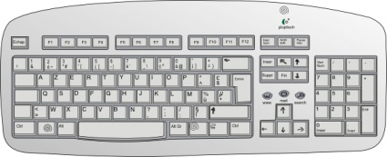 keyboard clipart desktop keyboard