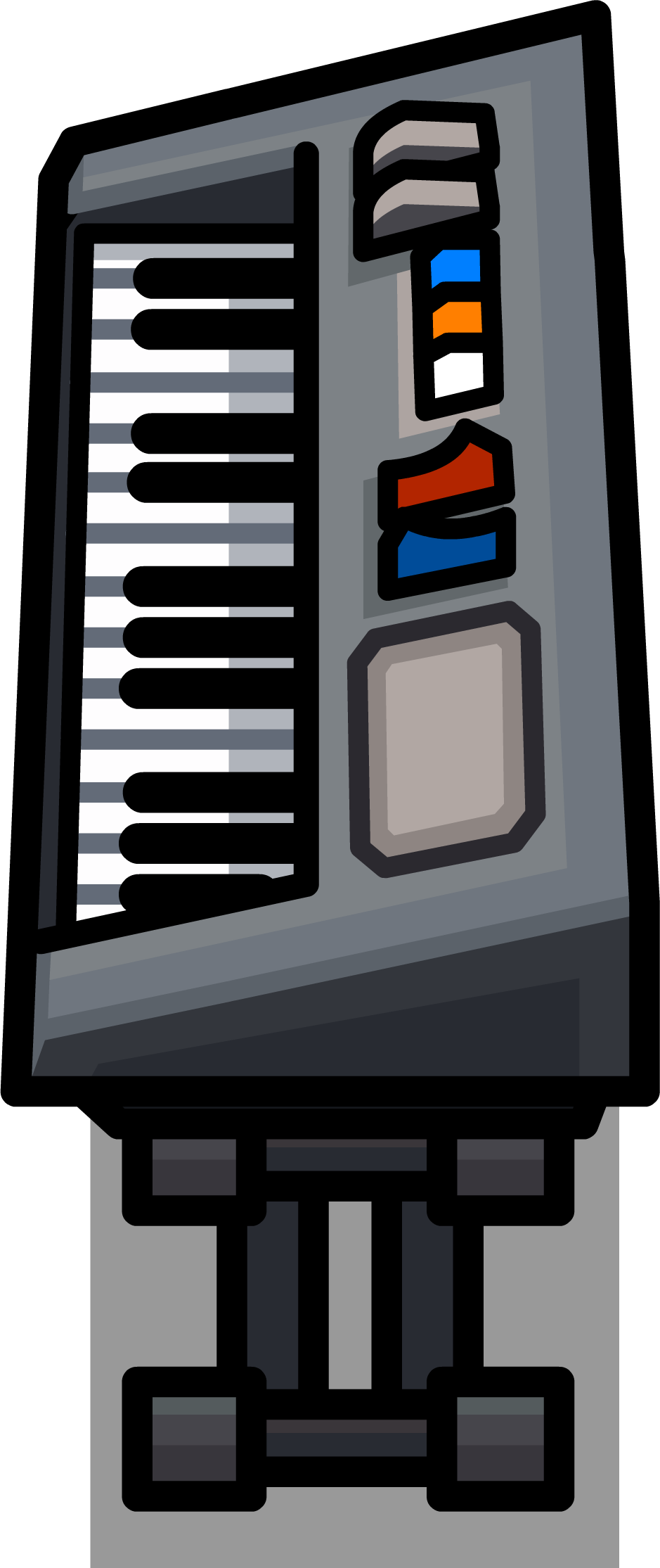 keyboard clipart electric piano keyboard
