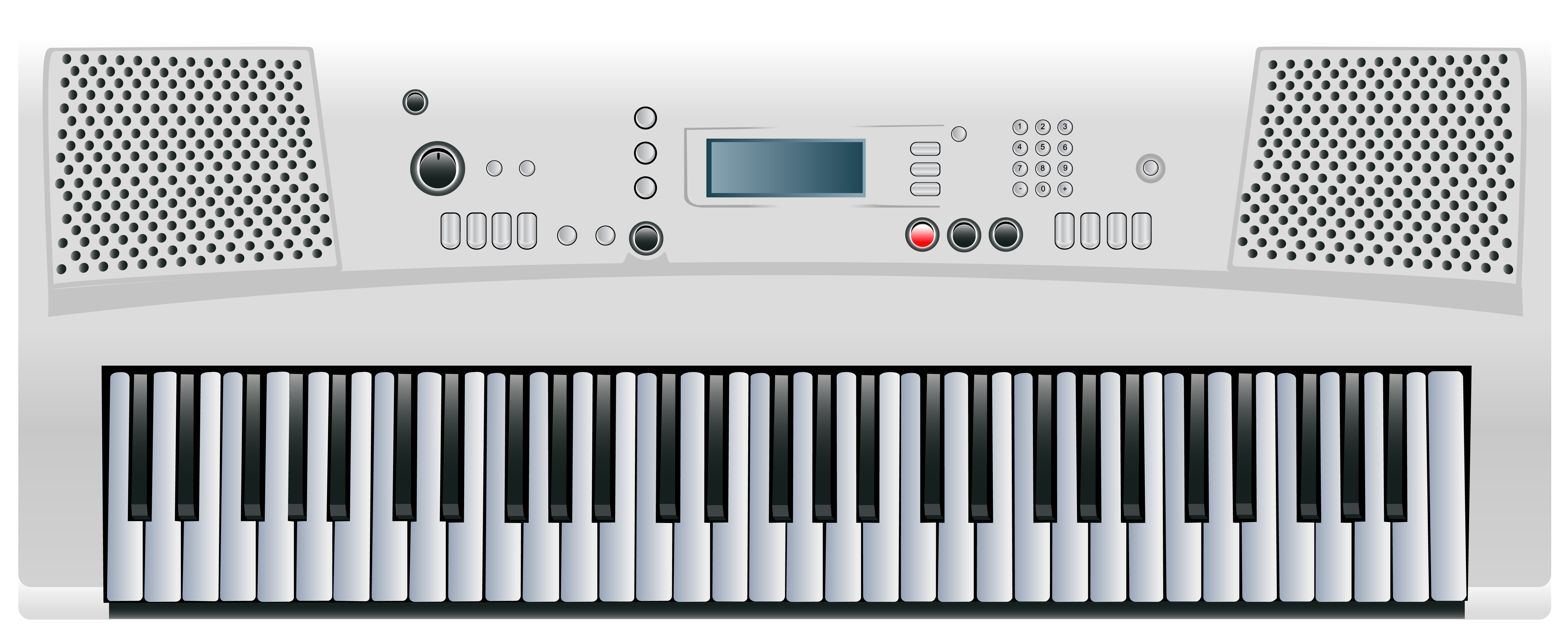 keyboard clipart electronic keyboard