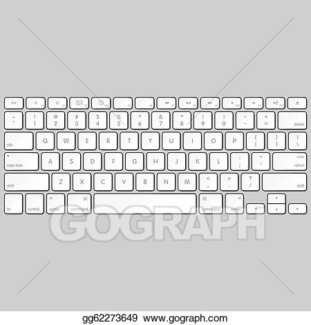 keyboard clipart illustration