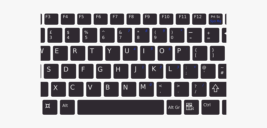 keyboard clipart keyboard letter