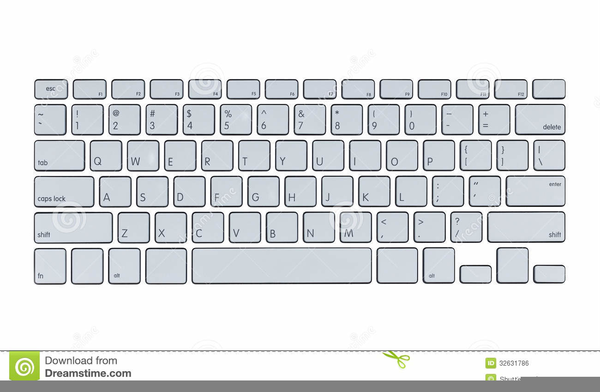 keyboard clipart large