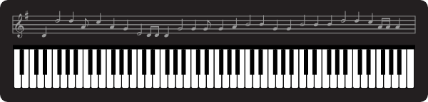 keyboard clipart organ